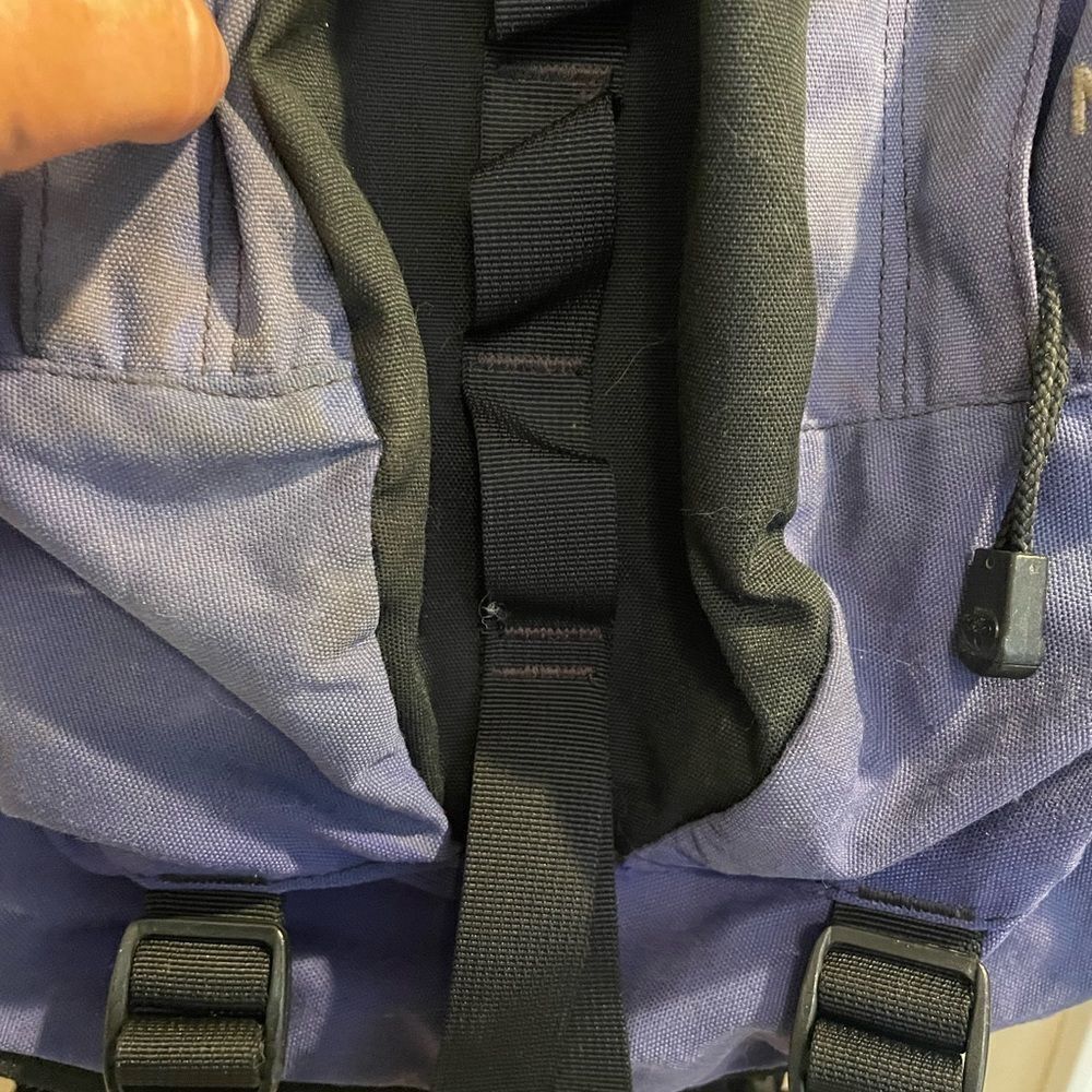 The North Face 90’s Purple and Black Faded Backpack - Picture 16 of 16